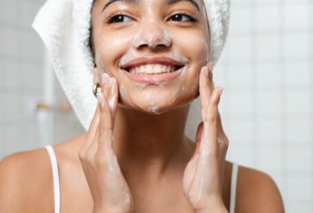 Micro-Influencer - Woman Washing Her Face
